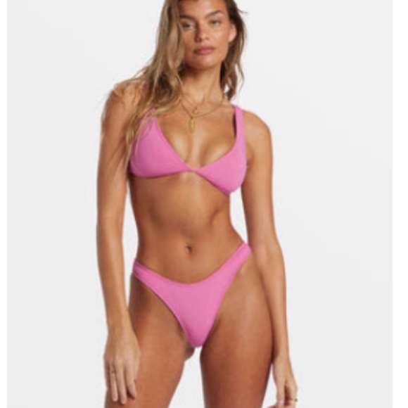 Billabong Sol Searcher Pink Bikini Set - Picture 5 of 6